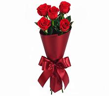 Букет 5 Красных роз Эдлесс Лав в Исилькуле