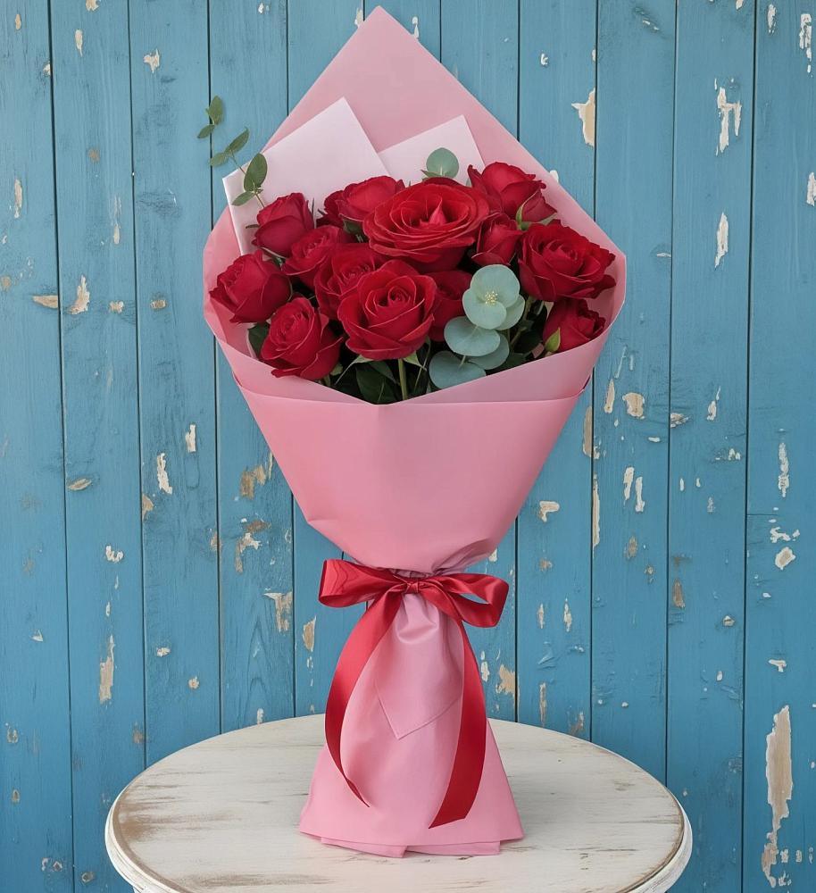 Букет цветов из: Розы в Исилькуле