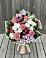 Букет цветов из: Альстромерии, Гвоздики, Розы и Хризантемы в Исилькуле