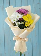Букет цветов из:  Хризантемы в Исилькуле