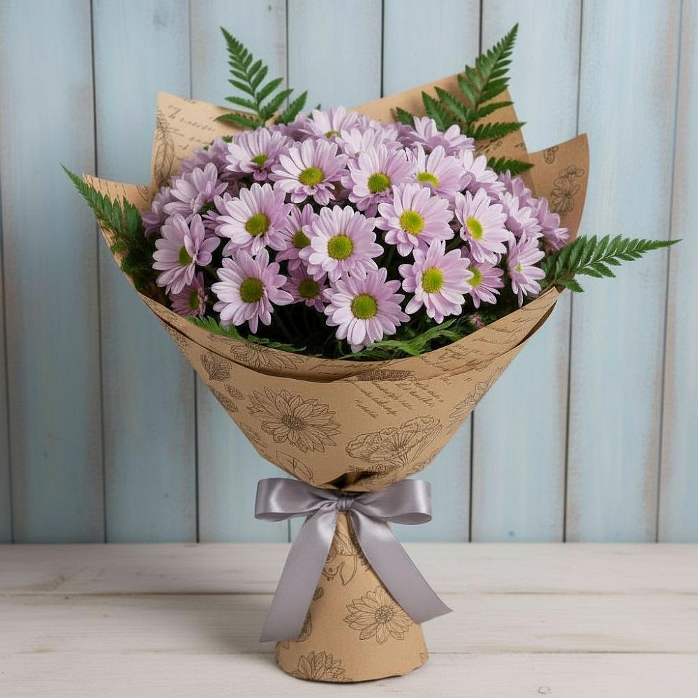 Букет цветов из: Хризантемы в Исилькуле