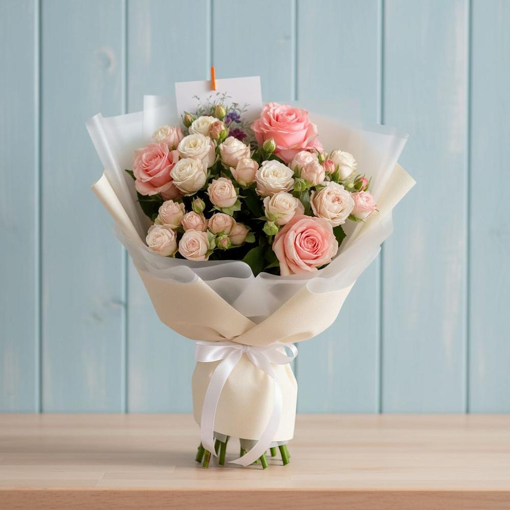 Букет цветов из: Розы в Исилькуле