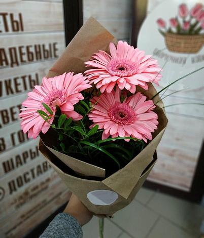 Букет цветов из: Герберы в Исилькуле