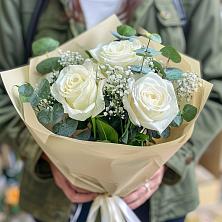 Букет Нежные грёзы в Исилькуле Букет цветов из: Розы в Исилькуле