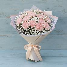 Букет цветов из:  Гвоздики в Исилькуле