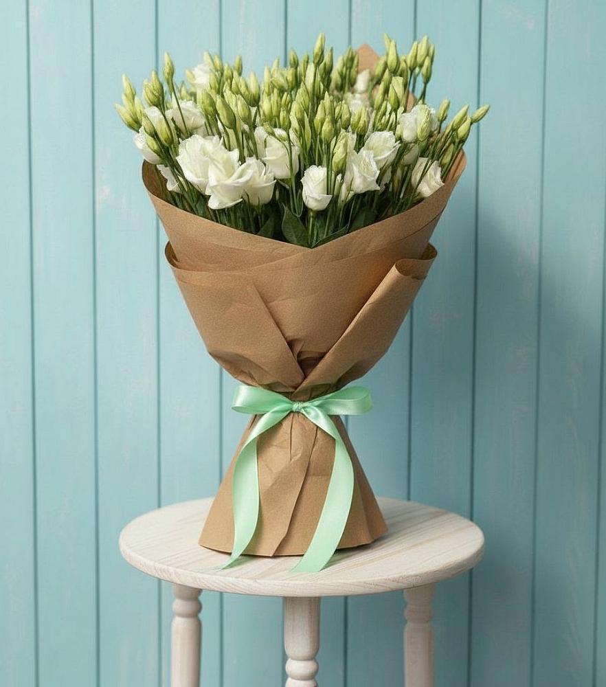 Букет цветов из: Лизиантусы в Исилькуле