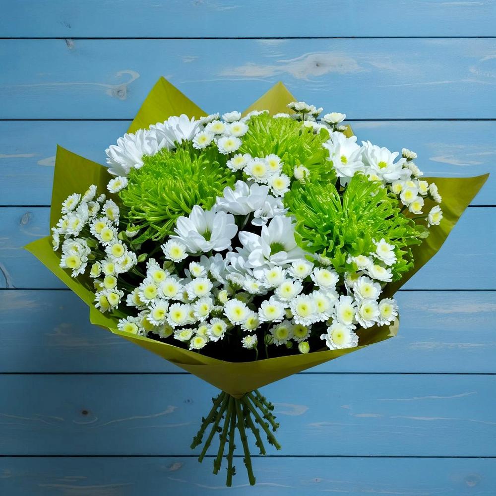 Букет цветов из: Хризантемы в Исилькуле
