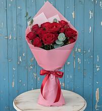 Букет цветов из:  Розы в Исилькуле