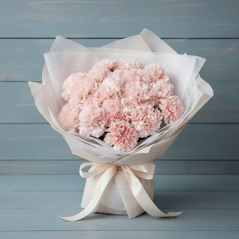 Букет цветов из: Гвоздики в Исилькуле